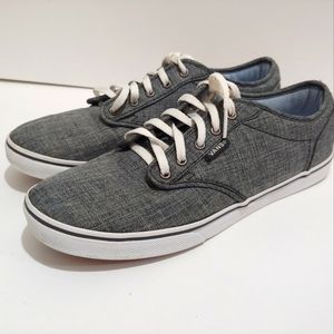 Vans Off the Wall Womens 7.5 Skateboarding 500714 Lace Up Low Top Sneakers Shoes